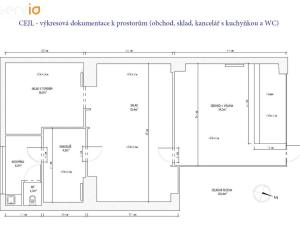 Pronájem obchodního prostoru, Brno, Cejl, 102 m2