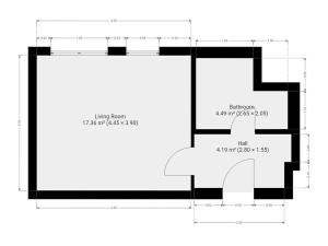 Pronájem bytu 1+kk, Praha - Stodůlky, Hábova, 27 m2