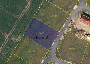 Prodej pozemku pro bydlení, Žirovnice, Starý Dvůr, 866 m2