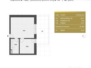 Prodej bytu 2+kk, Lednice, Slovácká, 41 m2