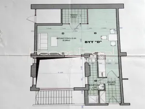 Pronájem bytu 1+kk, Brno, Údolní, 46 m2