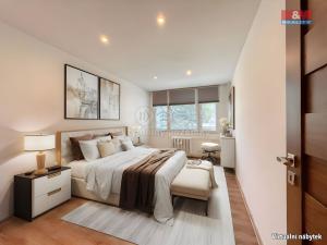 Pronájem bytu 2+kk, Hradec Králové - Slezské Předměstí, Uhelná, 52 m2