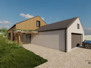 Prodej domu na klíč, Starý Poddvorov, 250 m2