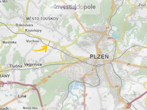 Prodej pole, Plzeň, 4072 m2