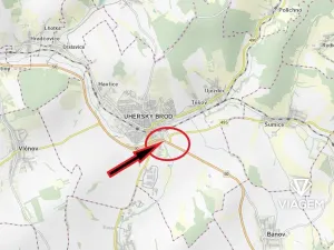 Prodej podílu komerčního pozemku, Uherský Brod, 71 m2