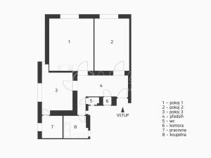 Prodej bytu 3+kk, Praha - Holešovice, Tovární, 96 m2