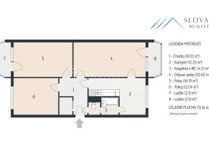 Prodej bytu 3+1, Nový Jičín, Vančurova, 79 m2