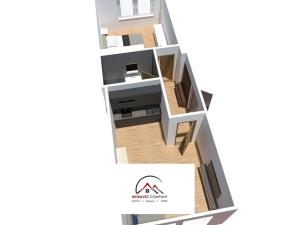 Pronájem bytu 2+kk, Ostrava, Křišťanova, 41 m2