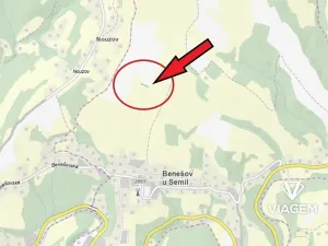 Prodej zahrady, Benešov u Semil, 406 m2