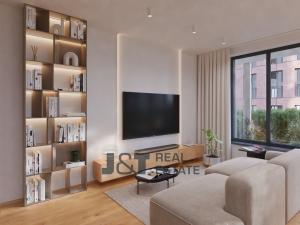 Prodej bytu 1+kk, Praha - Karlín, Libeňský ostrov, 42 m2