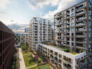 Prodej bytu 1+kk, Praha - Karlín, Libeňský ostrov, 42 m2