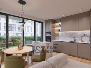 Prodej bytu 1+kk, Praha - Karlín, Libeňský ostrov, 51 m2