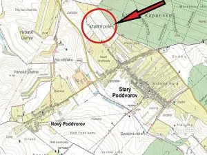 Prodej podílu pole, Starý Poddvorov, 899 m2