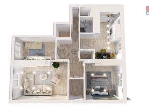 Prodej bytu 3+1, Stráž, 82 m2