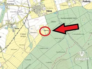 Prodej podílu pole, Vižina, 910 m2