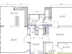 Pronájem bytu 4+kk, Praha - Holešovice, U průhonu, 114 m2