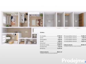 Prodej rodinného domu, Dobšice, Brněnská, 83 m2