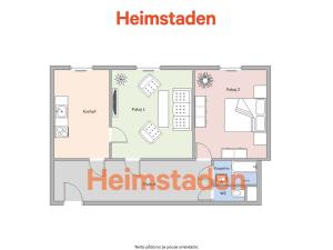 Pronájem bytu 2+1, Havířov - Město, Hlavní třída, 54 m2