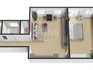 Pronájem bytu 2+kk, Přerov, nám. Svobody, 56 m2