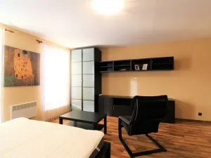 Pronájem bytu 1+kk, Praha - Karlín, Hybešova, 36 m2