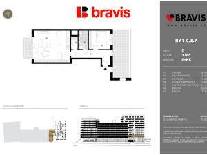 Prodej bytu 2+kk, Brno - Staré Brno, Fuchsova, 73 m2