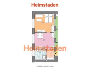 Pronájem bytu 1+1, Ostrava - Moravská Ostrava, Havířská, 40 m2