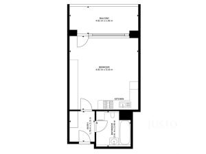 Prodej bytu 1+kk, Praha - Žižkov, Olgy Havlové, 33 m2