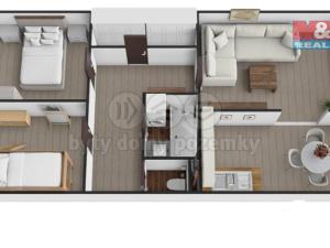Prodej bytu 3+1, Kladno - Kročehlavy, Děčínská, 68 m2