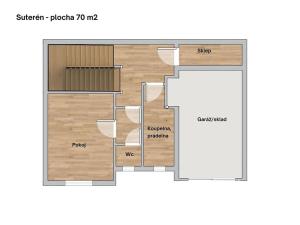 Prodej vily, Praha - Smíchov, Svátkova, 250 m2