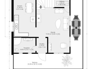 Prodej chaty, Holoubkov, 77 m2