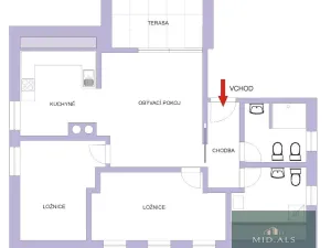 Pronájem bytu 3+kk, Plzeň, Polní, 80 m2