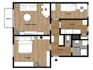 Prodej bytu 3+1, České Budějovice, Bachmačská, 62 m2