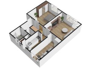 Prodej bytu 3+1, České Budějovice, Bachmačská, 62 m2