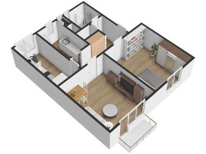 Prodej bytu 3+1, České Budějovice, Bachmačská, 62 m2