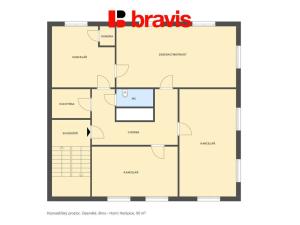 Pronájem kanceláře, Brno - Horní Heršpice, Osamělá, 90 m2