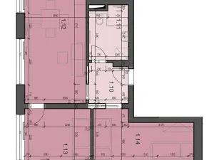 Prodej bytu 3+kk, Černá v Pošumaví, 49 m2