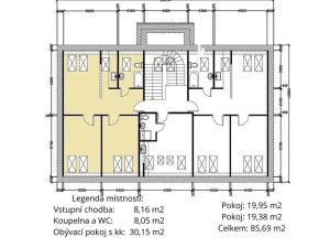 Prodej bytu 3+kk, Oslavany, Hlavní, 86 m2