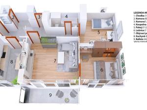 Prodej bytu 3+1, Brno, Valašská, 76 m2