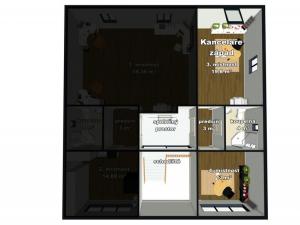 Pronájem kanceláře, Praha - Břevnov, Na břevnovské pláni, 60 m2