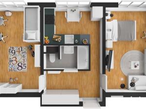 Prodej bytu 2+1, Praha - Záběhlice, Hyacintová, 52 m2