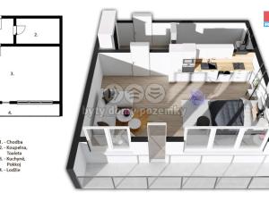 Prodej bytu 1+kk, Praha - Zbraslav, Spojařů, 32 m2