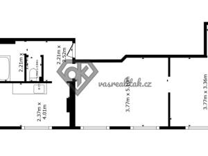 Prodej bytu 2+1, Ústí nad Orlicí - Kerhartice, Sokolská, 52 m2