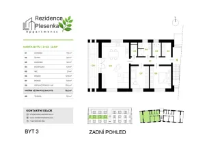 Pronájem bytu 3+kk, Ostrava, U Plesenky, 80 m2