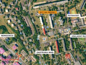 Pronájem bytu 2+1, Ústí nad Labem - Severní Terasa, Gagarinova, 64 m2