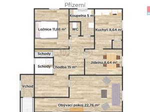 Prodej rodinného domu, Nechanice - Staré Nechanice, 160 m2