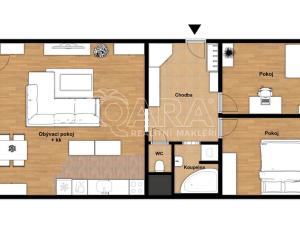 Prodej bytu 3+kk, Poděbrady - Poděbrady III, V Aleji, 70 m2