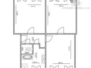 Prodej bytu 2+1, Prostějov, U spořitelny, 73 m2