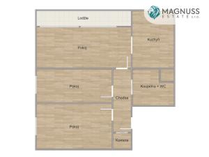 Prodej bytu 3+1, Nový Jičín, Máchova, 71 m2