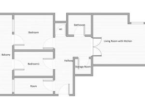 Pronájem bytu 4+kk, Praha - Kunratice, V Zeleném údolí, 100 m2