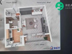 Pronájem bytu 1+1, Liberec, Táborská, 30 m2